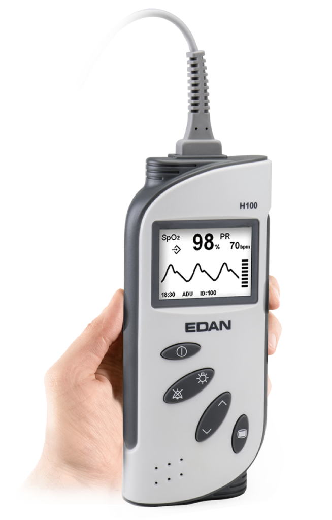 Edan H100B Pulse Oximeter Sains Medika Sdn Bhd